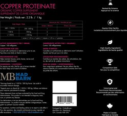 Mad Barn Copper Proteinate Organic Trace Mineral Horse Powder Supplement, 2.2-lb bag slide 2 of 2
