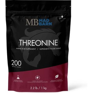 Mad Barn Threonine Pure Amino Acid Horse Powder Supplement, 2.2-lb bag