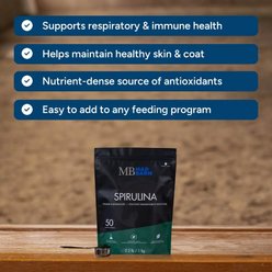 Mad Barn Spirulina Immune & Respiratory Support Horse Powder Supplement, 2.2-lb bag slide 2 of 3
