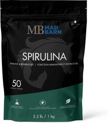 Mad Barn Spirulina Immune & Respiratory Support Horse Powder Supplement, 2.2-lb bag