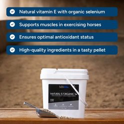 Mad Barn Natural E/Organic Se Horse Pellet Supplement, 5.5-lb bucket slide 2 of 3