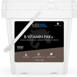 Mad Barn B-Vitamin Pak Complex Horse Powder Supplement, 11-lb bucket