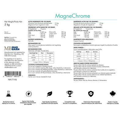 Show full view: Mad Barn MagneChrome Metabolic Health Horse Pellet Supplement, 11-lb bucket slide 2 of 3