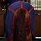 Show in main carousel: WeatherBeeta Anti-Static Fleece Combo Neck Horse Cooler, Navy/Burgundy, 75-in slide 6 of 8