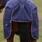 Show in main carousel: WeatherBeeta ComFiTec Prelim Combo Neck 0G Horse Turnout, Navy Embossed Plaid, 81-in slide 8 of 9