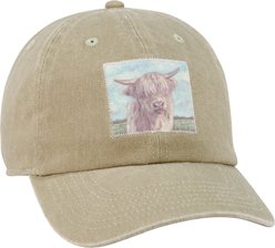 Primitives By Kathy White Highland Small Pet Baseball Cap, Tan
