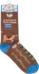 Primitives By Kathy Rather Be Homesteading Socks, Multicolor