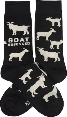 Show full view: Primitives By Kathy Goat Obsessed Socks, Multicolor slide 3 of 4