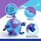Show in main carousel: Nocciola Nebula Soccer Interactive Durable Tug & Fetch Squeaky Ball Dog Toy, Galaxy Blue & Purple, Medium: 6-in slide 2 of 6