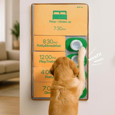 Show full view: Nocciola Phone Alarm Clock Design Snuffle Mat Squeaky Game & Puzzle Dog Toy with Treat Pouch, Multicolor slide 4 of 9