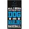 Show in main carousel: Fan Creations Miami Marlins All I Need Is My Dog & Football Wall Decor, 6 x 12-in slide 1 of 2
