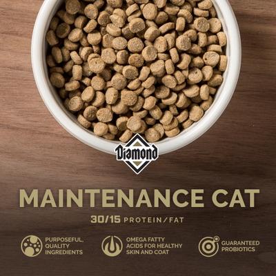 Show full view: Diamond Maintenance 30/15 for Moderately Active Adult Cats Dry Food, 20-lb bag slide 4 of 11