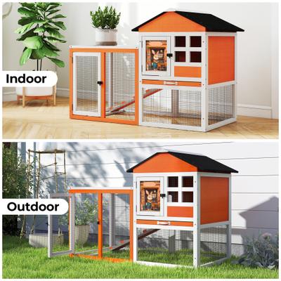Show full view: Coziwow Rabbit Hutch with Asphalt Roof, 47-in slide 9 of 10
