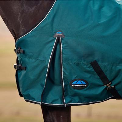 Show full view: WeatherBeeta ComFiTec Classic Standard Neck 0G Horse Turnout, Forest Green/Black, 75-in slide 5 of 9