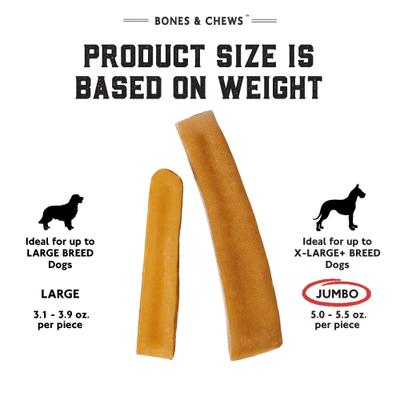 Show full view: Bones & Chews Himalayan Yak Cheese Jumbo Dog Treats, 1 count slide 3 of 8