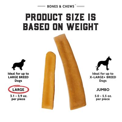 Show full view: Bones & Chews Himalayan Yak Cheese Large Dog Treats, 3 count slide 3 of 7