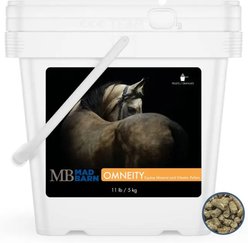 Mad Barn Omneity Pellets Vitamin & Mineral Horse Supplement, 11-lb bucket