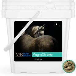 Mad Barn MagneChrome Metabolic Health Horse Pellet Supplement, 11-lb bucket