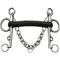 Show in main carousel: Korsteel Hard Rubber Mullen Mouth Pelham Horse Bit, 5.5-in slide 1 of 1