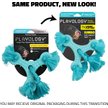 Show in main carousel: Playology Peanut Butter Scented Young & Active Teething Triangle Dog Toy, Jumbo slide 2 of 8