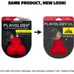 Show in main carousel: Playology Beef Scented Young & Active Teething Bounce Ball Dog Toy, Medium slide 2 of 10