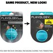 Show in main carousel: Playology Peanut Butter Scented Dental Chew Ball Dog Toy, Medium slide 2 of 8