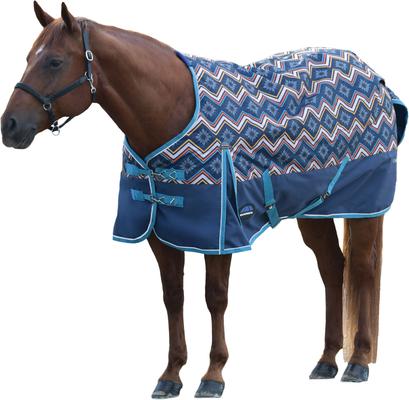 Show full view: WeatherBeeta ComFiTec Essential Standard Neck 220G Horse Turnout, Sedona Star Print, 81-in slide 2 of 2