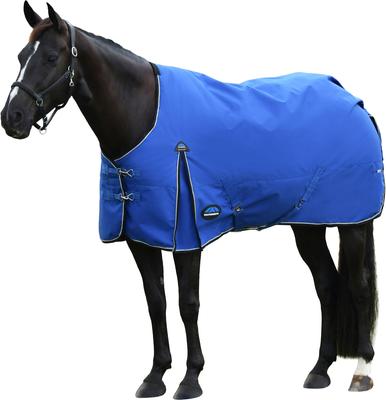 Show full view: WeatherBeeta ComFiTec Essential Standard Neck 220G Horse Turnout, Cobalt/Black, 48-in slide 9 of 9