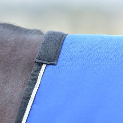 Show full view: WeatherBeeta ComFiTec Essential Standard Neck 220G Horse Turnout, Cobalt/Black, 48-in slide 4 of 9