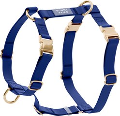 Sunny Tails Cloud Lite Waterproof Metal No-Pull Dog Harness, Signature Navy, Medium: 20 to 29-in chest