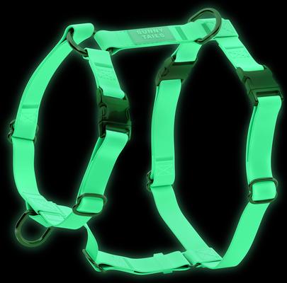 Show full view: Sunny Tails Cloud Lite Waterproof Metal No-Pull Dog Harness, Lunar Glow, Small: 15 to 21-in chest slide 2 of 10