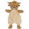 Show in main carousel: Linzy Toys Flat Crinklez Highland Cow Squeaky Plush Dog Toy slide 1 of 6