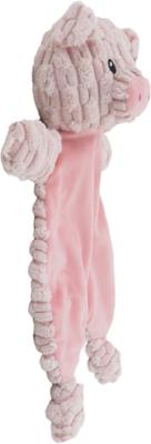 Show full view: Linzy Toys Flat Crinklez Pig Squeaky Plush Dog Toy slide 5 of 6