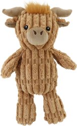 Linzy Toys Highland Cow Squeaky Plush Dog Toy