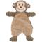 Show in main carousel: Linzy Toys Flat Crinklez Monkey Squeaky Plush Dog Toy slide 1 of 6