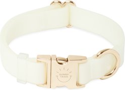 Sunny Tails Cloud Waterproof Dog Collar, Lunar Glow, Large: 16 to 24-in neck, 1-in wide slide 1 of 5