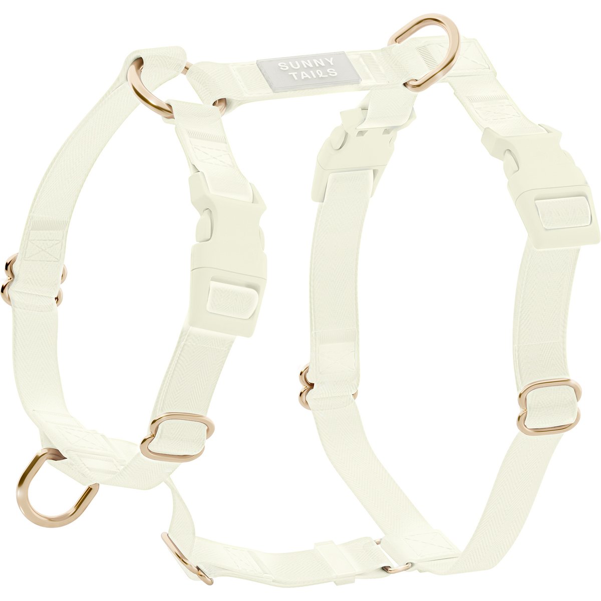 Sunny Tails Cloud Lite Waterproof Dog Harness, Lunar Glow, Small: 15 to 21-in chest