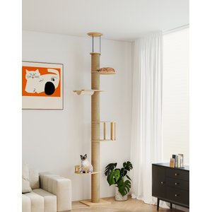 Coziwow Floor-to-Ceiling 89 to 112-in Adjustable Cat Tree