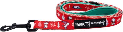 Show full view: Sassy Woof Peanuts Beagle Bells Dog Leash, 5-ft long, 4/5-in wide slide 3 of 7
