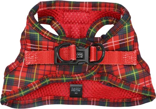 Show full view: Sassy Woof Deck the Paws Step-In Cat Harness, Medium: 16 to 18-in chest slide 2 of 7