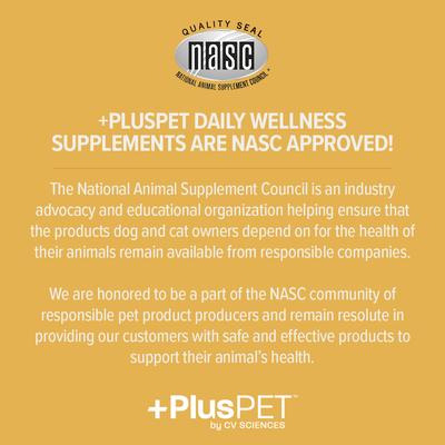 Show full view: +PlusPET Daily Balance Chicken Flavored Full Spectrum Hemp Extract Oil Supplement for Dogs & Cats, 1.86-fl oz bottle slide 7 of 8