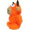 Show in main carousel: Mighty Microfiber Ball Med Bull Squeaky Plush Dog Toy, Orange slide 2 of 6