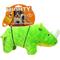 Show in main carousel: Mighty Safari Rhinoceros Squeaky Plush Dog Toy, Green slide 5 of 6