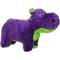 Show in main carousel: Mighty Safari Hippo Squeaky Plush Dog Toy, Purple slide 3 of 6