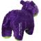 Show in main carousel: Mighty Safari Hippo Squeaky Plush Dog Toy, Purple slide 4 of 6
