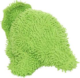 Show full view: Mighty Microfiber Ball Med Triceratops Squeaky Plush Dog Toy, Green slide 4 of 6