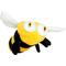 Show in main carousel: Mighty Jr Bug Bee Squeaky Plush Dog Toy, Multicolor slide 2 of 6