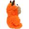 Show in main carousel: Mighty Microfiber Ball Med Bull Squeaky Plush Dog Toy, Orange slide 4 of 6
