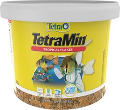 TetraMin Tropical Flakes Fish Food, 4.52-lb bucket