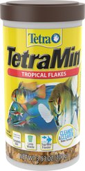 TetraMin Tropical Flakes Fish Food, 3.53-oz jar